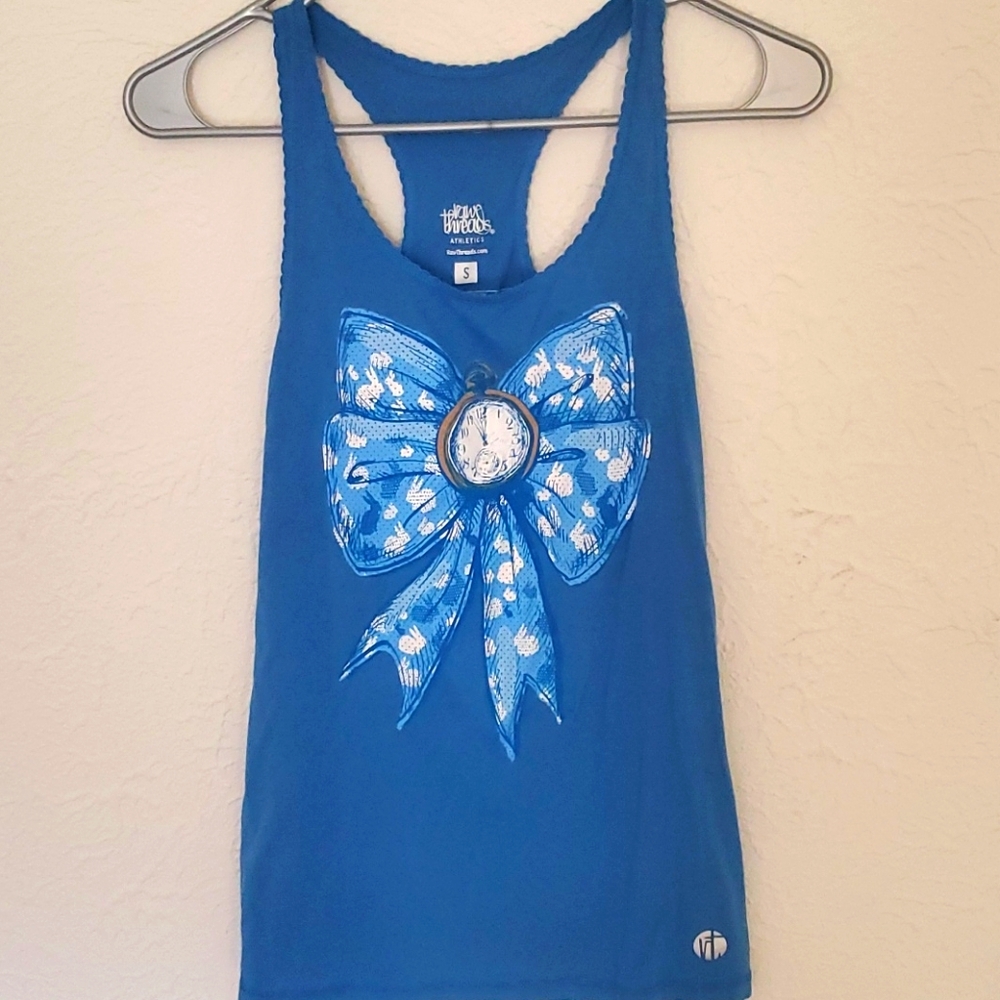Raw Threads Alice in Wonderland Tank Size S